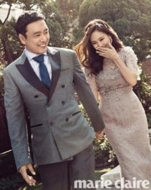 김남주♥김승우, 아름다운 결혼 웨딩 화보…‘달달한 투샷’