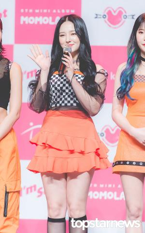 [HD포토] 모모랜드(MOMOLAND) 낸시, ‘여신 미소 보내며’ (아임소핫)