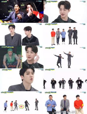 [종합] ‘주간아이돌’ 워너원 라이관린X펜타곤 우석, ‘묻고싶다-빛나리’ 콜라보 최초 무대…보조개까지 아는 브로맨스