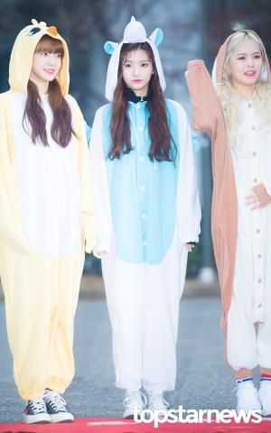 [HD포토] 에버글로우(EVERGLOW) 이런, ‘유니콘이 이렇게 귀여워도 되나요?’ (뮤직뱅크)