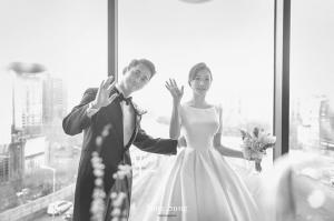 클릭비 김상혁, 아내 송다예와의 결혼식 현장 모습 공개…‘장성규 아나운서가 사회’