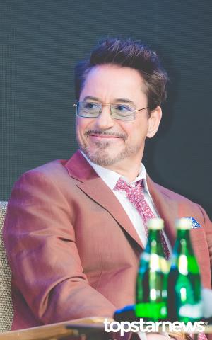 [HD포토] 로버트 다우니 주니어(Robert Downey Jr.), ‘유쾌한 미소’ (어벤져스: 엔드게임 아시아 프레스 컨퍼런스)