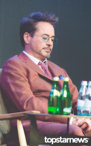 [HD포토] 로버트 다우니 주니어(Robert Downey Jr.), ‘졸려서 이러는거 아니고요’ (어벤져스: 엔드게임 아시아 프레스 컨퍼런스)