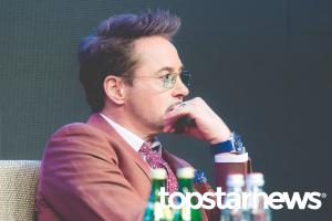 [UHD포토] 로버트 다우니 주니어(Robert Downey Jr.), ‘근엄 진지’ (어벤져스: 엔드게임 아시아 프레스 컨퍼런스)