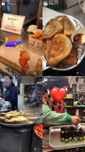 ‘어벤져스: 엔드게임’ 브리 라슨, 감탄 부르는 광장시장 먹방…“길거리 음식 최고”