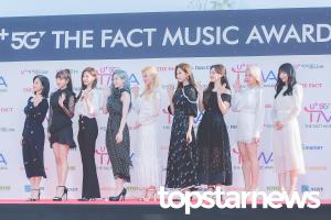 [UHD포토] 트와이스(TWICE), ‘레드카펫 밟은 트둥이들’ (더팩트 뮤직 어워즈)