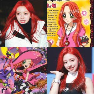 있지(ITZY) 유나와 꼭닮은 애니 캐릭터는 누구…‘만화보다 만화같은 2D 비주얼’