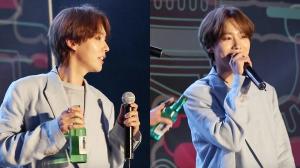 위너(WINNER) 김진우, 축제에서 소주 원샷…‘진우가 먹으니 진짜 이슬같네’