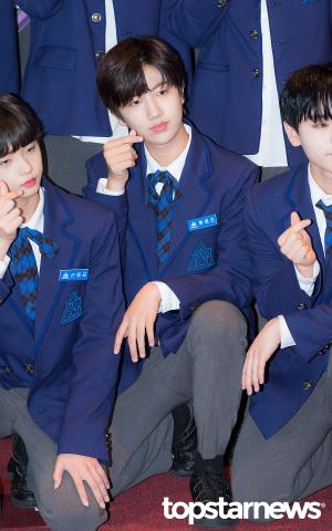 [HD포토] 프로듀스X101(시즌4) 함원진, ‘도도한 볼하트’ (엠카운트다운)