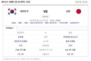 [U-20월드컵] 한국VS일본 ‘한일전’ 앞둔 이강인, “애국가 크게 같이 불러줬으면”…경기일정 및 중계는?