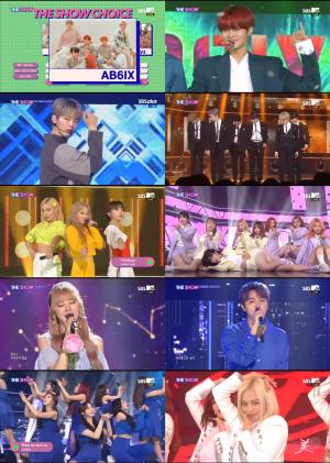 [종합] &apos;더쇼&apos; AB6IX(에이비식스), CLC-러블리즈 꺾고 ‘BREATHE’로 데뷔 첫 1위 &apos;라이먼 대표님과 ABNEW에게 고마워&apos;...CLC-정동하 &apos;컴백&apos;