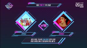 ‘엠카운트다운’ 이하이 vs 에이티즈, ‘누구 없소’-‘웨이브’ 1위 대결