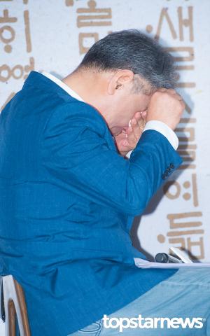 [HD포토] 조철현 감독, ‘어머니 생각에 울컥’ (나랏말싸미)