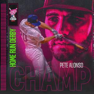피트 알론소, 2019 MLB 홈런더비 우승…‘91홈런’ 블라디미르 게레로 주니어 준우승