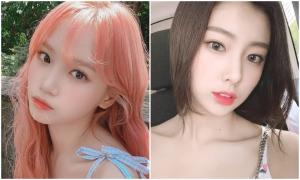 아이즈원 김채원-강혜원, ‘반해버리잖아?’ 좌쌈우광 조합의 빛나는 미모 in 뉴욕