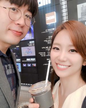 허일후 아나운서, 고려대 후배 장혜선 아나운서와 다정한 인증샷…‘아내 김지현 PD도 관심’