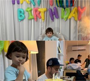 ‘슈돌’ 윌리엄 해밍턴, 4살 생일 맞아 ‘생일파티’…“많은 선물 감사합니다. 사랑해요”