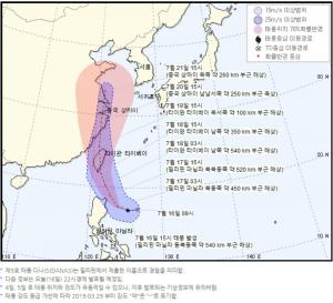 5호 태풍 다나스(DANAS), 예상경로 대해 의견 엇갈려…“한반도에 미칠 영향은?”