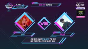 ‘엠카운트다운’ 청하 vs 하성운, ‘스내핑’-‘블루’ 1위 대결 “아이오아이-워너원”