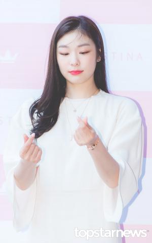 [HD포토] 김연아(Kim Yuna), ‘손가락 하트 예쁘게 만드는 중’