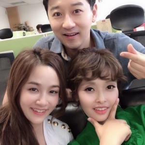 이승연 아나운서, 오언종-김보민과 ‘KBS 삼남매 인증샷’