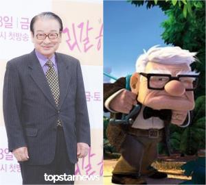 영화 ‘업(UP)’ 할아버지, 칼 프레드릭슨의 목소리 주인공은?…이순재 우리말 더빙 참여