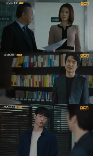 ‘왓쳐 (WATCHER)’ 김현주, 실종된 김주연 금고 가지고 장부 미끼로 지검장과 거래…서강준X한석규는 ‘살인현장 청소업체 조사’  (2)