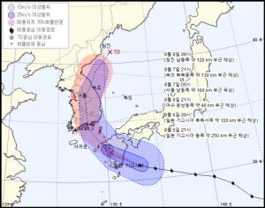 [오늘날씨] 8호 태풍 프란시스코-9호 태풍 레끼마, 기상청 발표 6일 예상 이동 경로-위치는?