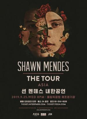 션 멘데스, 20일 ’SHAWN MENDES: THE TOUR’ 내한 콘서트 티켓팅 진행…패키지 구매도 가능