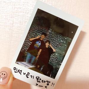 BJ 슈기♥보물섬 강민석, 완벽 비주얼 케미 뽐낸 럽스타그램…“민석-슬기 왔다감”