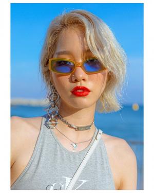 ‘쇼미더머니8’ 윤훼이, 강렬한 립 컬러 돋보이는 스타일…‘시크한 매력’