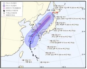 제17호 태풍 타파, 위치와 이동 경로는?…제주공항-김해공항-인천공항 운항 정보에 관심↑