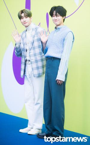 [HD포토] 엑스원(X1) 한승우-조승연, ‘원잇이 반한 비주얼’ (2020 S/S 서울패션위크)