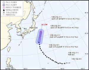 [오늘날씨] 21호 태풍 부알로이, 기상청 발표 예상 이동 경로-위치는? ’한국 영향 無’