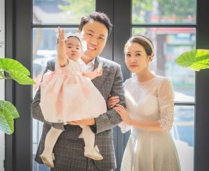 ‘아내의 맛’ 김용명, 미모의 부인-딸과 단란한 가족사진 공개…두 사람의 나이 차이는?