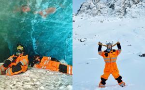 신다은, 남편 임성빈과 아이슬란드 여행 “빙하까지 밟았다”