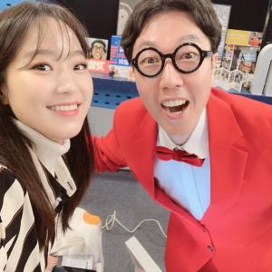 ‘김영철의 파워fm’ 주시은 아나운서, 김영철과 셀카 “철업디 수요일엔 수호천사”