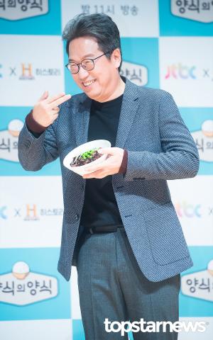 [HD포토] 정재찬, ’짜장면 한 그룻 뚝딱’ (양식의양식)