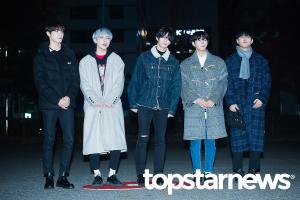 [UHD포토] 씨아이엑스(CIX), ‘출근하는 멋쟁이들’ (뮤직뱅크)