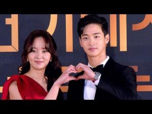 [4K직캠] ‘2019 KBS 연기대상’ 김소현-장동윤, 너무 이쁜 커플(191231)(조선로코 - 녹두전)