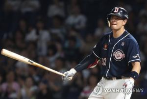 두산 김재환, 메이저리그(MLB) 포스팅 실패…연봉 삭감 피하기 위한 방편?