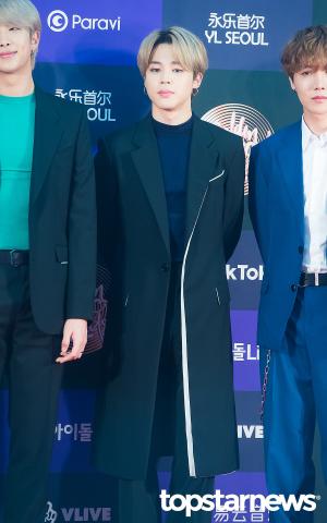 [HD포토] 방탄소년단(BTS) 지민, ‘완벽한 코트핏’ (제34회 2020 골든디스크어워즈)