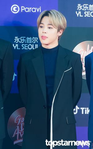 [HD포토] 방탄소년단(BTS) 지민, ‘메롱’ (제34회 2020 골든디스크어워즈)