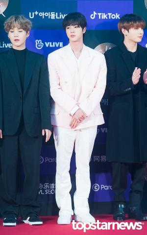 [HD포토] 방탄소년단(BTS) 진, ‘만화 찢고 나온 비주얼’ (제34회 2020 골든디스크어워즈)