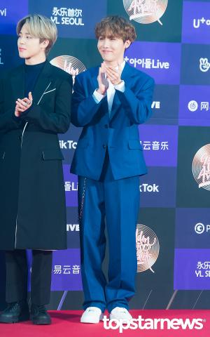 [HD포토] 방탄소년단(BTS) 제이홉, ‘기분이 좋은 호비’ (제34회 2020 골든디스크어워즈)