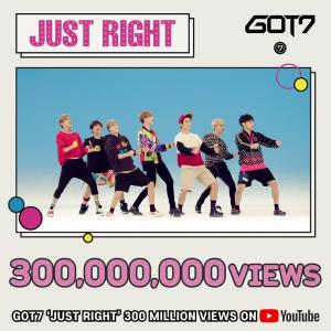 GOT7(갓세븐), &apos;딱 좋아&apos; MV 3억 뷰 돌파…오는 2월 아시아투어까지 &apos;대세돌 입증&apos;