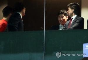 박지성, U-23 챔피언십 결승전 응원…현역 당시 등번호 7번 화제 이유는?