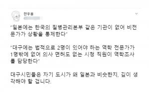 [이슈] 전우용 역사학자 “대구시민, 왜 일본과 비슷한지 생각해야” 발언 파장…누리꾼 ‘갑론을박’