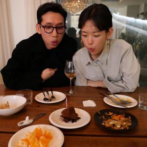 봉태규, 아내 하시시박과 소박한 파티 &apos;달달함 ing&apos;