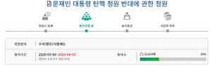 문재인 대통령 탄핵 반대하는 국회청원 등장…네티즌 &apos;갑론을박&apos;